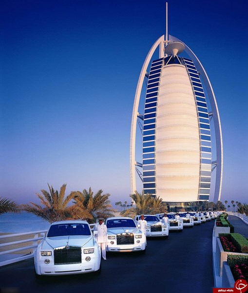 سفری به درون برج العربیه دبی +تصاویر